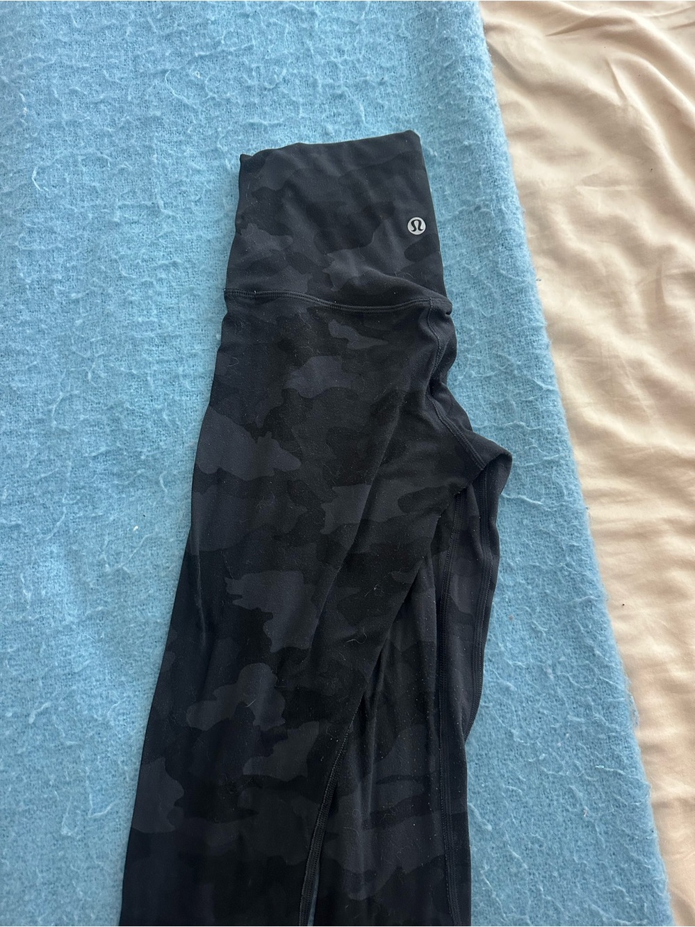lululemon athletica Black Camo High-Rise Leggings